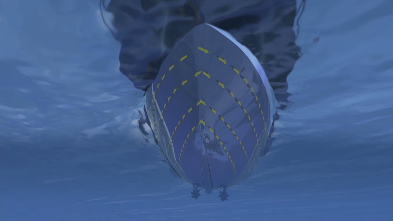 AIRCOAT | Permanent air layer reducing the friction of ships.