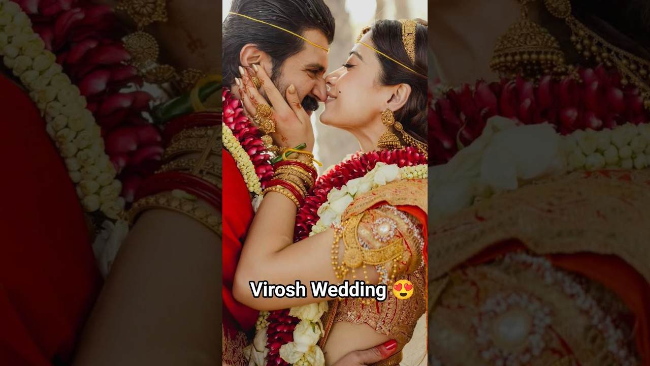 Rashmika - Vijay Devarakonda wedding 😍&hearts;️👌 #virosh #rashmika #shorts #telugu #telugushorts #ytshorts