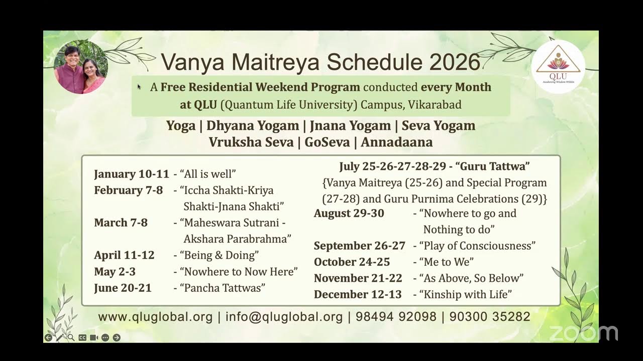 జ్ఞానోదయం on Meditation and Daily Life by QLU Acharya B.Bhanu Murthy- Day 334