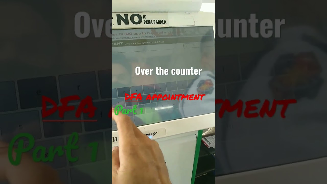 Online passport appointment via 7/11