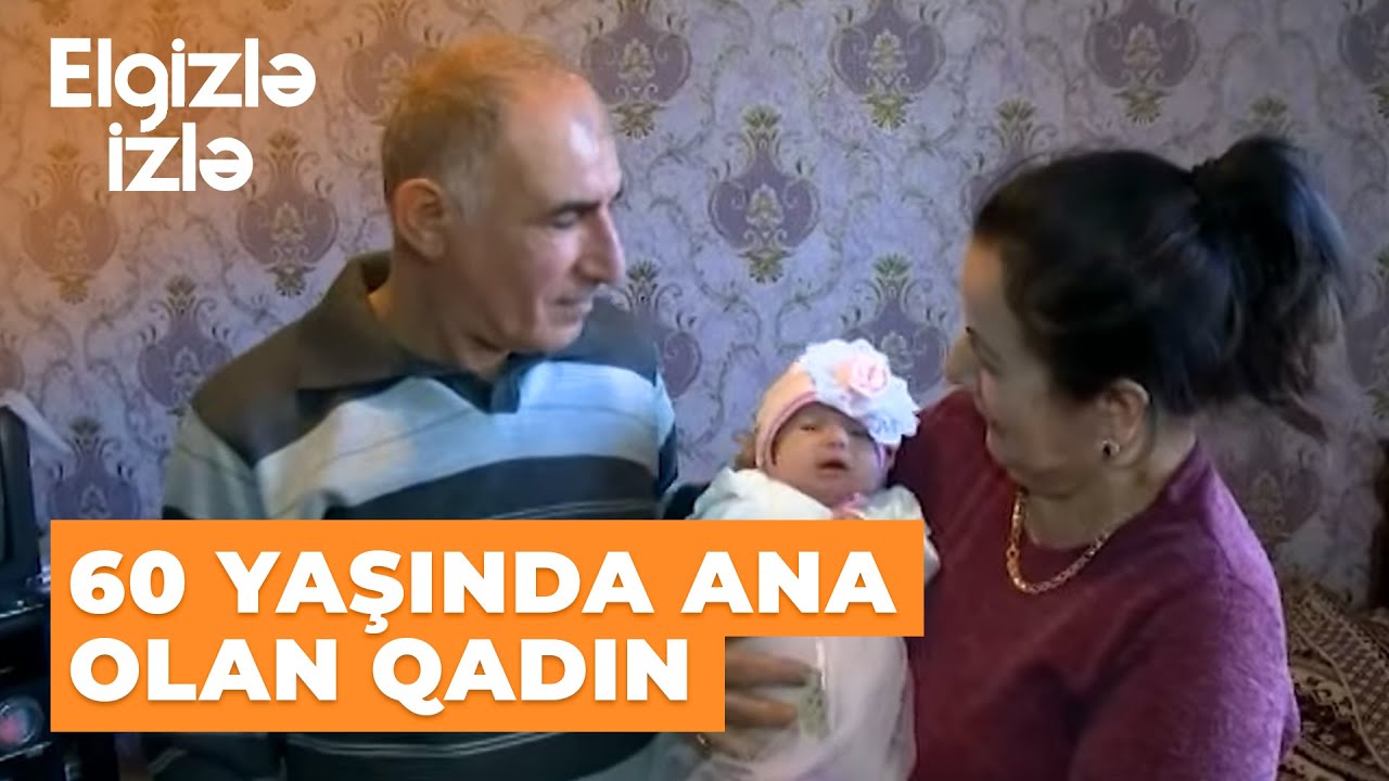 Elgizlə izlə komandası 60 yaşında ana olan qadını təbrik etməyə getdi