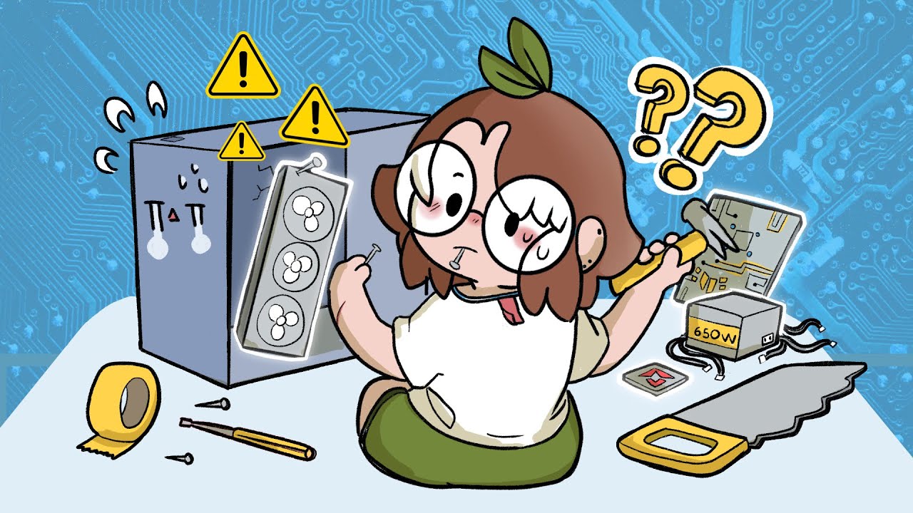 MONTEI MEU PC!