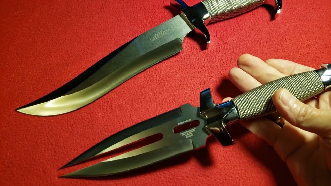 Awesome Gil Hibben designs, Wire wrap handles 🇺🇸🇺🇸🇺🇸👍