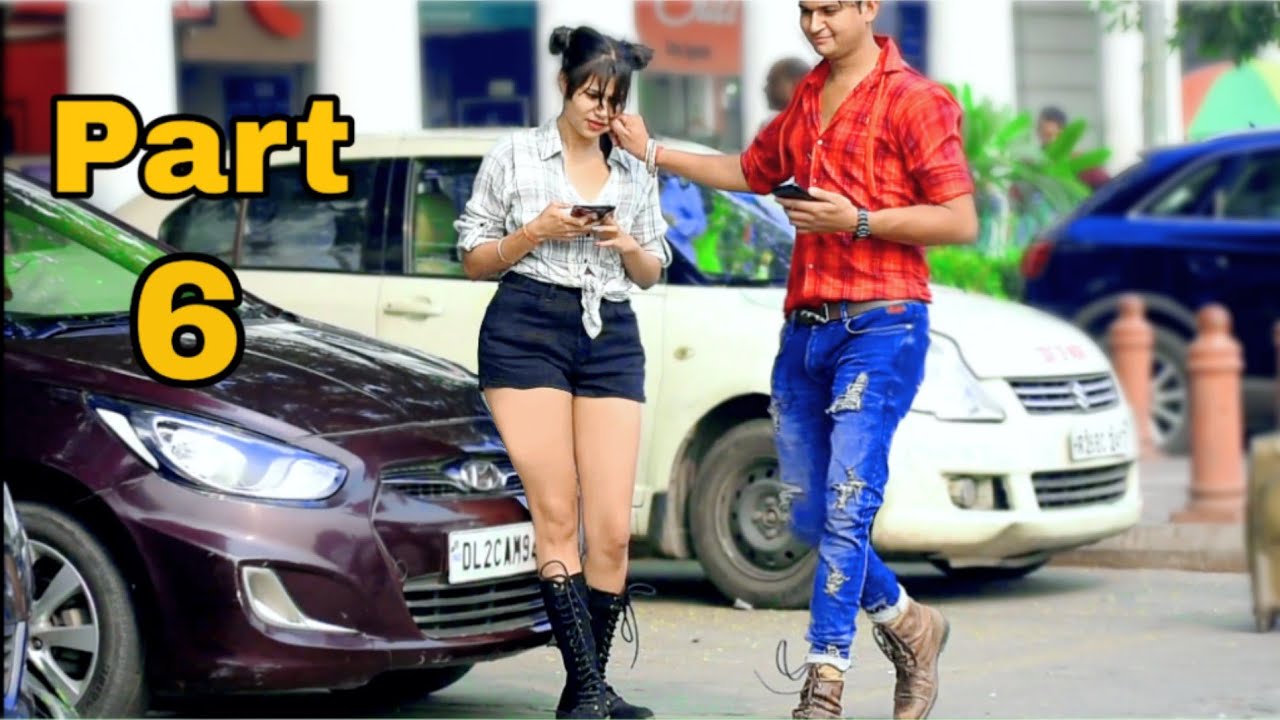 Pulling Strangers Cheeks Part-6 #pulling #Cheek #Prank #Allahabad #GirlPrank #BestPrank#sumitcool