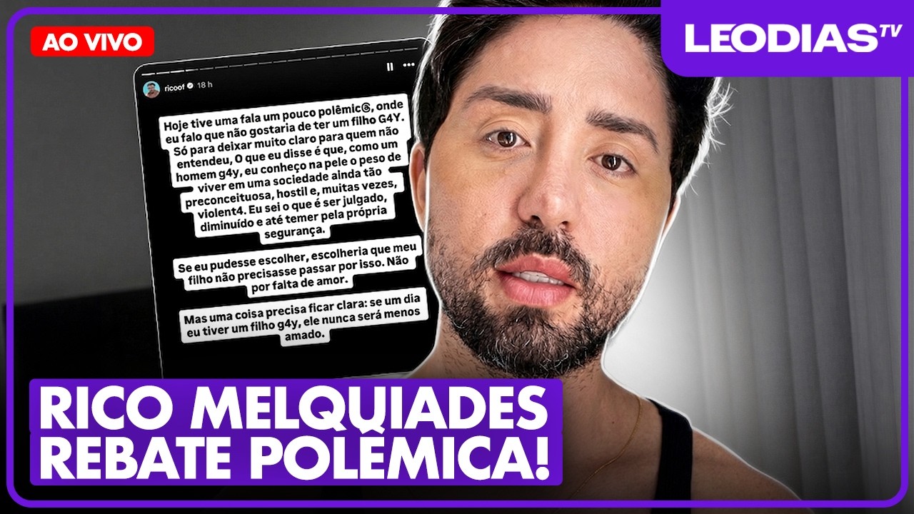 Rico Melquiades AINDA MAIS POL&Ecirc;MICO + BBB 26 EM CHAMAS | Camarote da Fofoca | LEODIAS TV