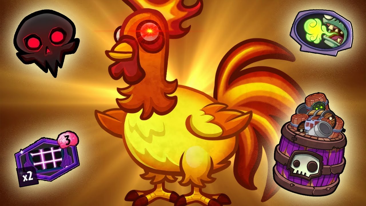 Deadly Fire Rooster!!! The Deck I've Wanted For So Long!!! ▌ PvZ Heroes