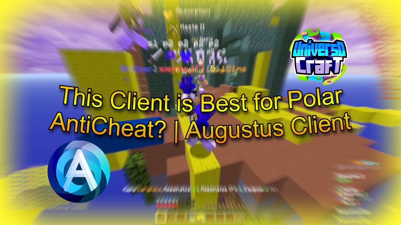 Augustus Client Best Polar Client? Still Bypassing on Universocraft | Best Minecraft Hack