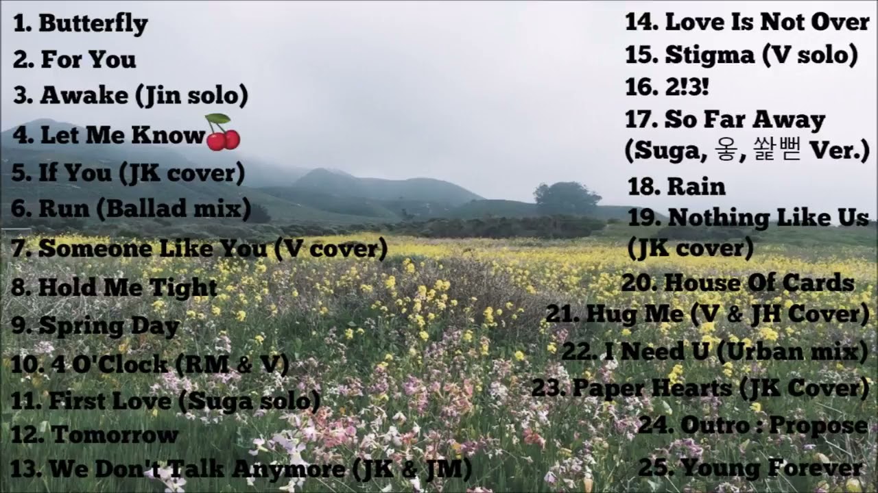 Bts medley songs
