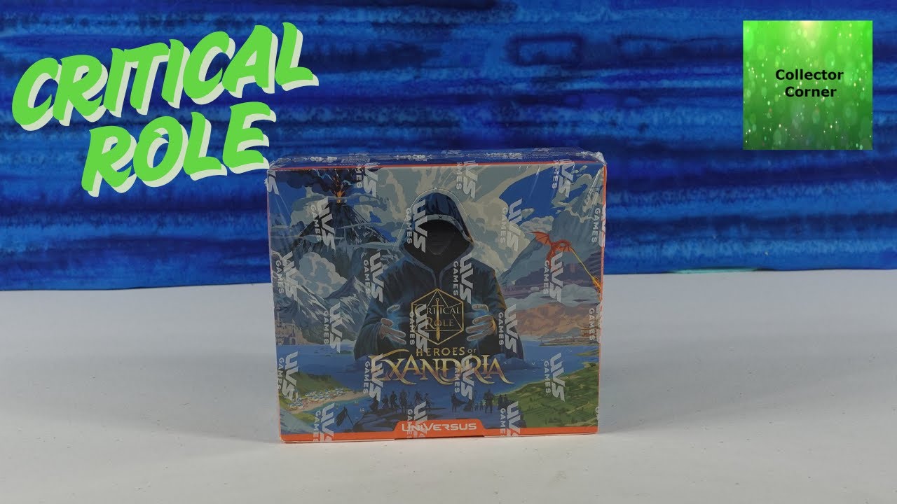 Critical Role Heroes Of Exandria Booster Box Pack Opening