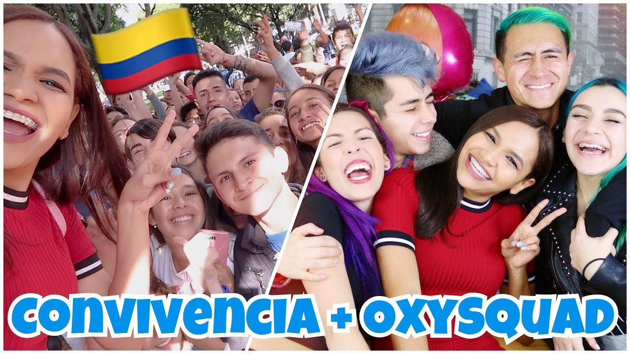 CONVIVENCIA EN COLOMBIA 🇨🇴 CONOCIENDO AL OXYGENADOS SQUAD