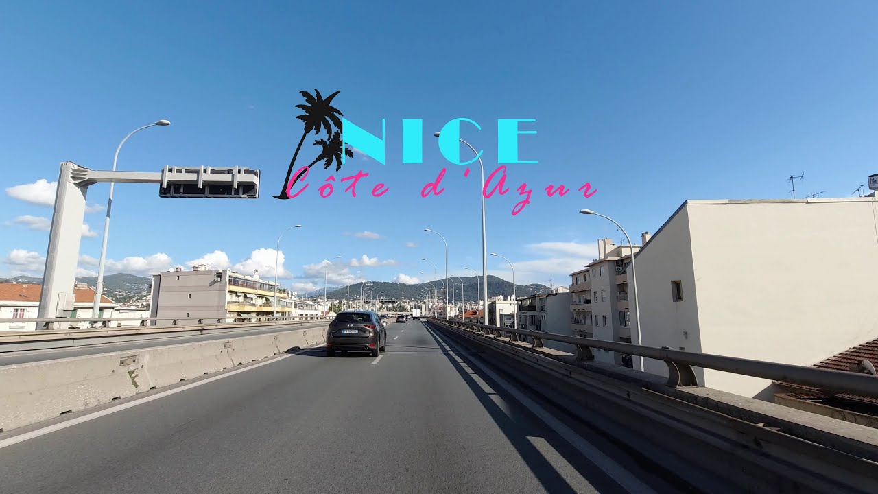 DRIVING NICE EXPRESSWAY 🇫🇷 4K⁶⁰