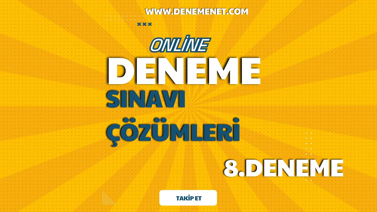 8. Coğrafya Branş Deneme Çözümleri