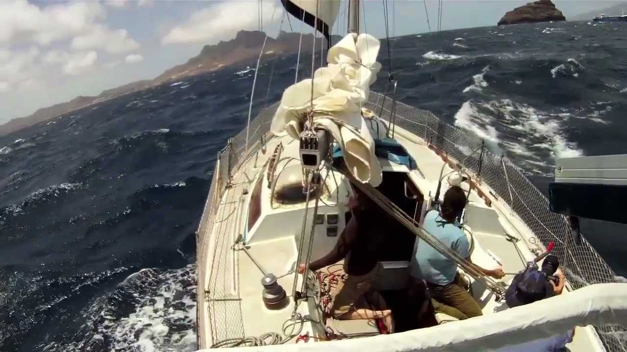 Loïck, le voilier reporter n°7 - Agadir-Mindelo : Coque en stop