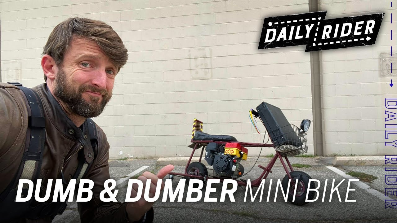 Commuting on the Dumb and Dumber Mini Bike | Daily Rider