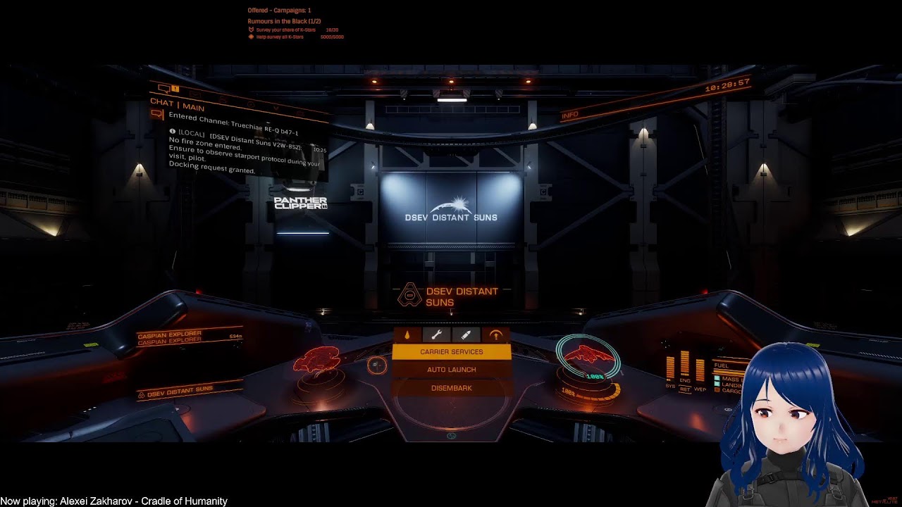 [Elite Dangerous] vtuber explores the galactic aphelion