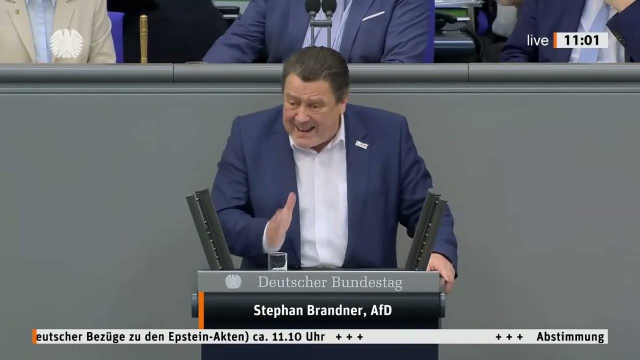 Krieg im Bundestag  Brandner greift Altparteien frontal an! &ndash; Schwere Vorw&uuml;rfe im Bundestag | AfD