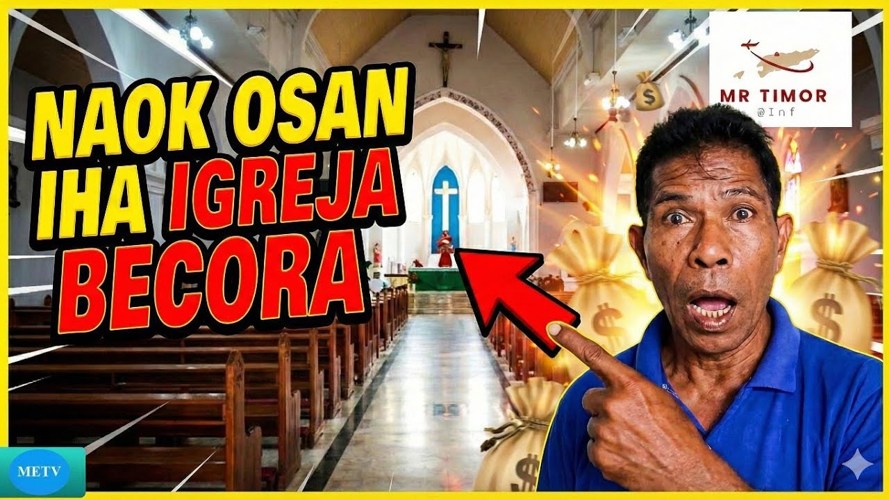 XOKE❗ TEREKAM CCTV NAOK OSAN IHA IGREJA BECORA - SE MAK KONECE MANE NE'E❓