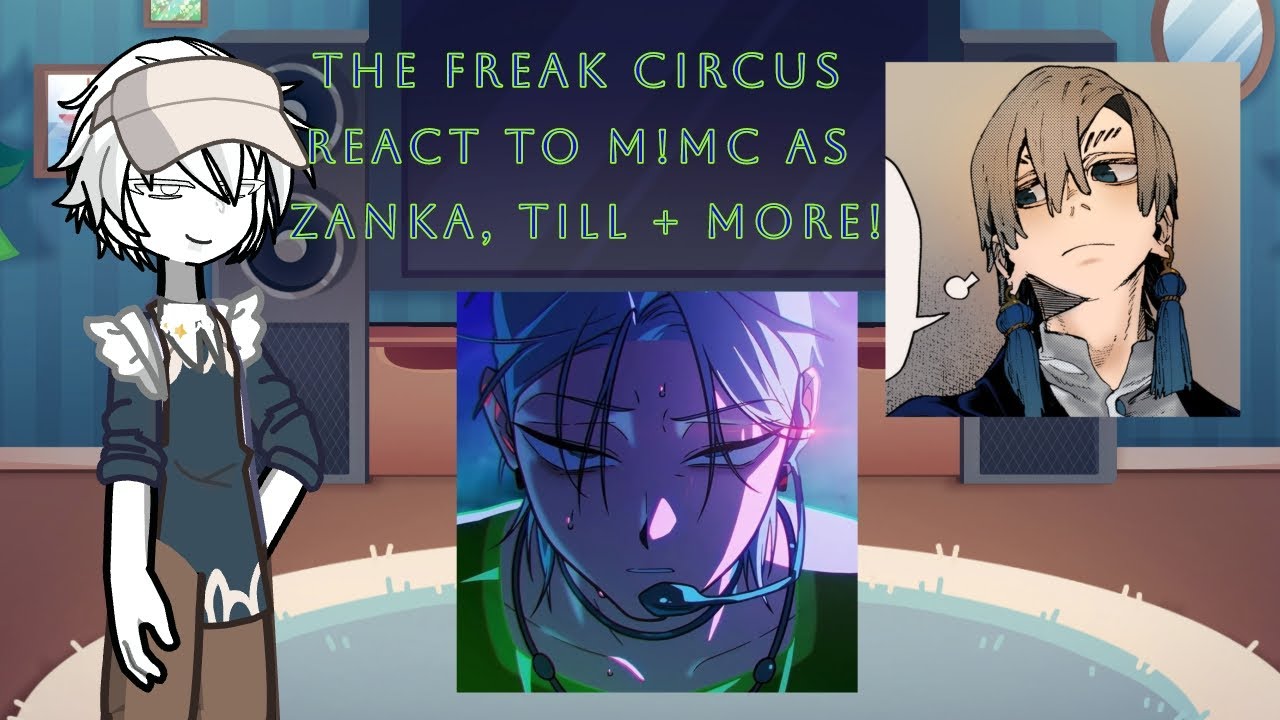 The Freak Circus react to M!Mc as Zanka, Till + More! No 2x speed needed. WIP