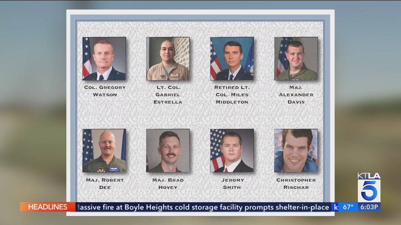 Victims killed in B-52 bomber crash identified by Air Force