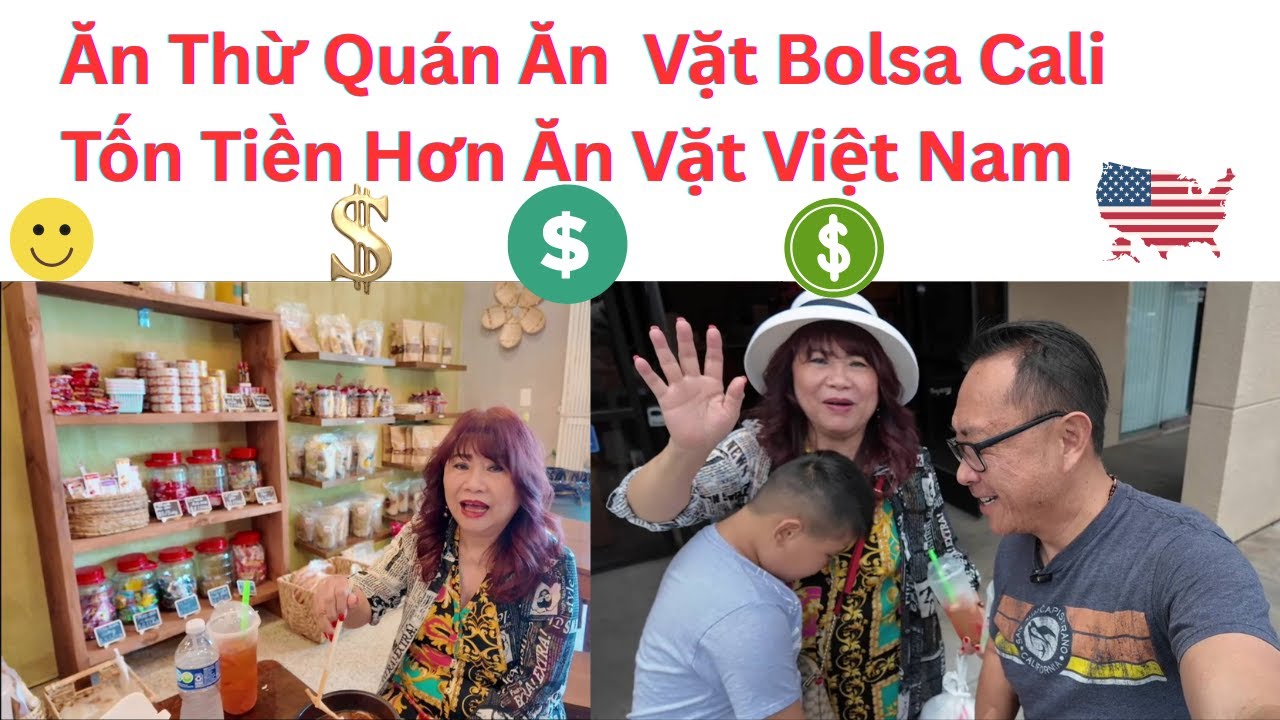 Siêu Thị Và Nhà Hàng Mờ Lên Như Nấm Bolsa Phước Lộc Thọ Cali #cuocsongmy #vietnamese #food