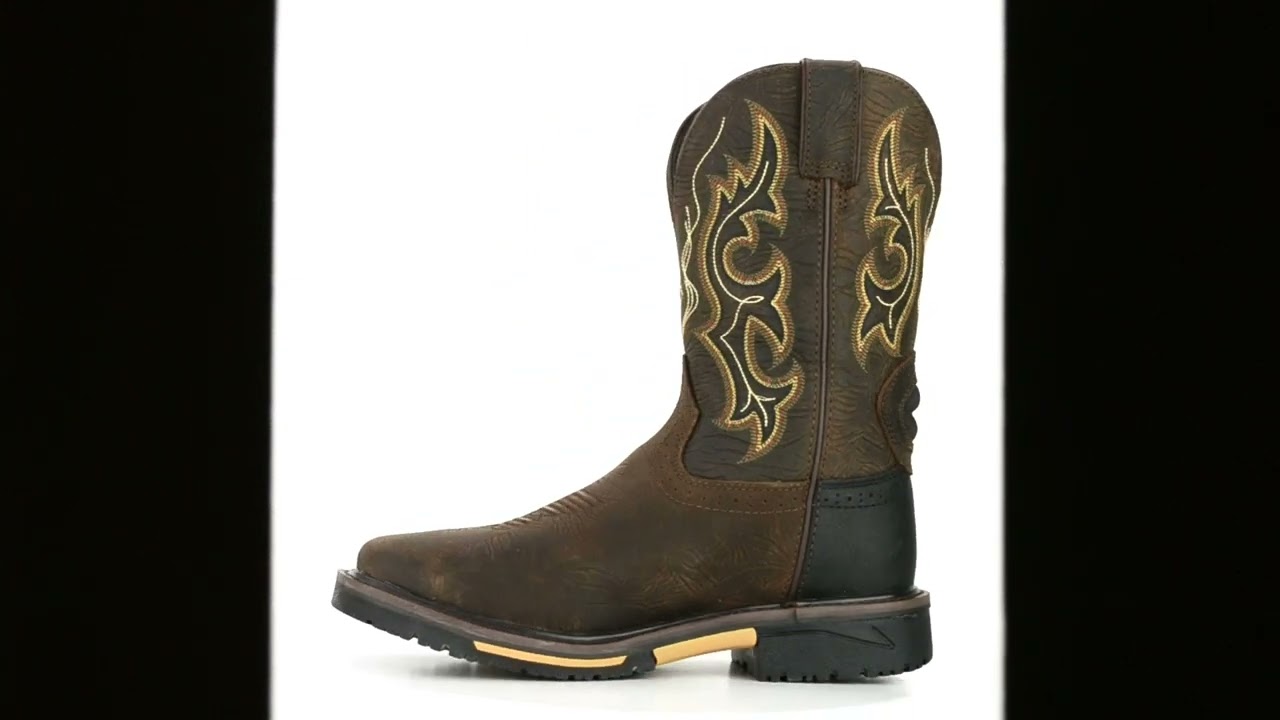 Men's Justin Original 11" Composite Toe WP Wellington Metal Free Work Boot SE4625
