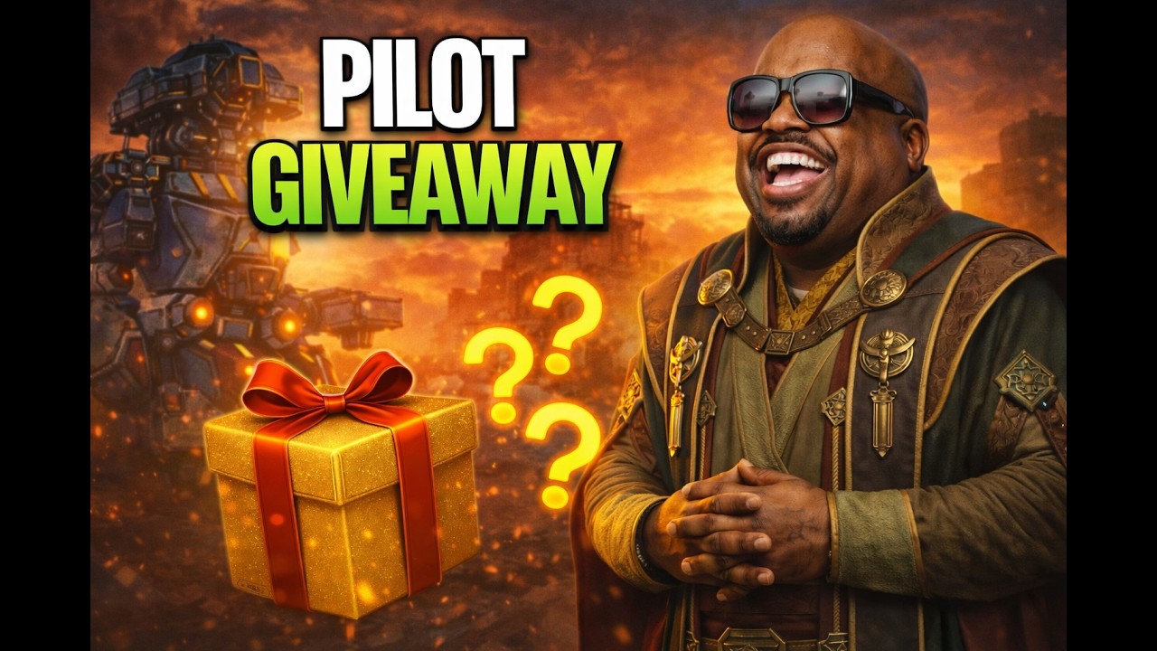 LIVE ALEX TAV PILOT GIVEAWAY &mdash; Don't Miss out! -  War Robots 11.8