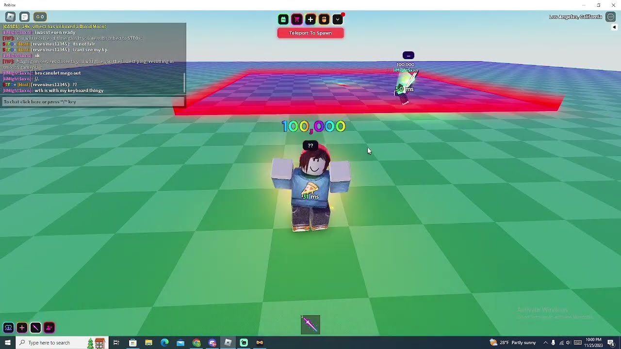 100k 1v1's (stfo)