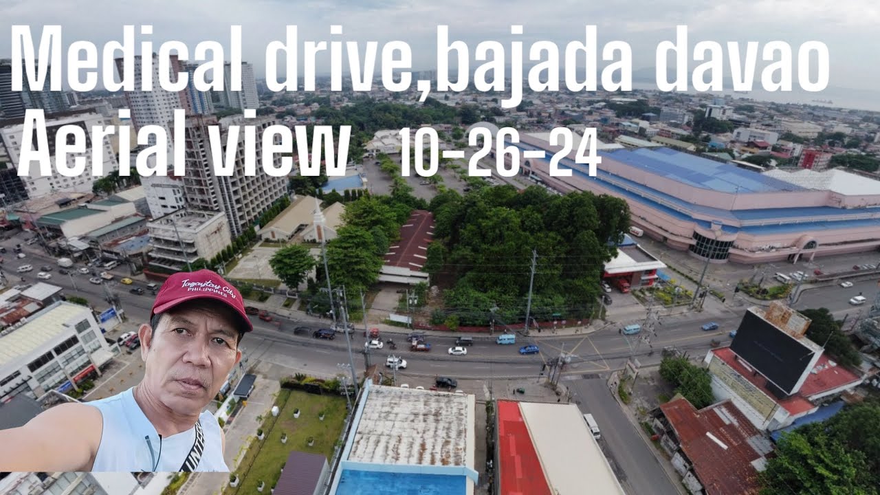 Bajada drive Davao city aerial view,ang Dami na palang bldg. 2024