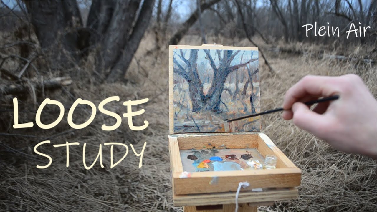 Beginner-friendly Impressionistic Oil Painting | Easy Plein Air Painting