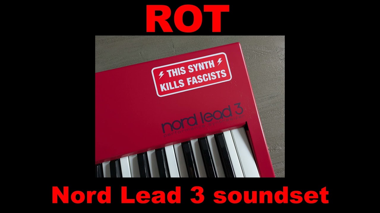 'ROT' - FREE Soundset for Nord Lead 3 / Nord Rack 3