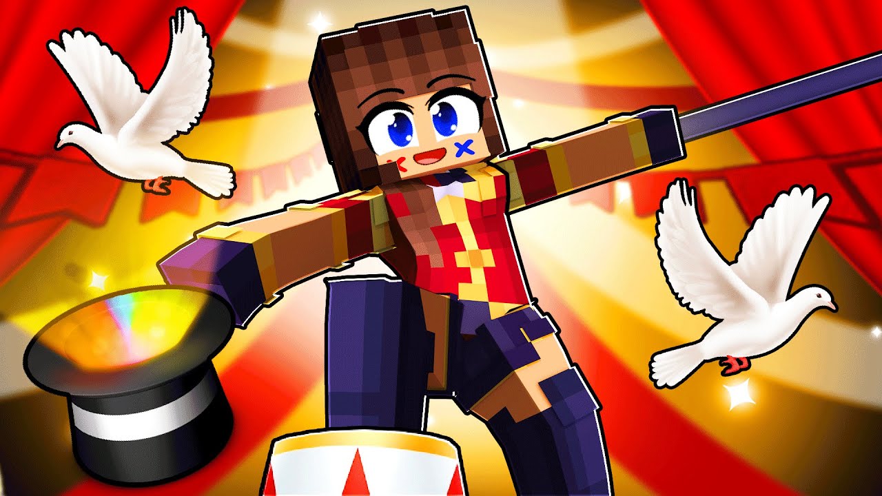 MIIKA virou MAGICA do CIRCO no Minecraft ◂Miika▸