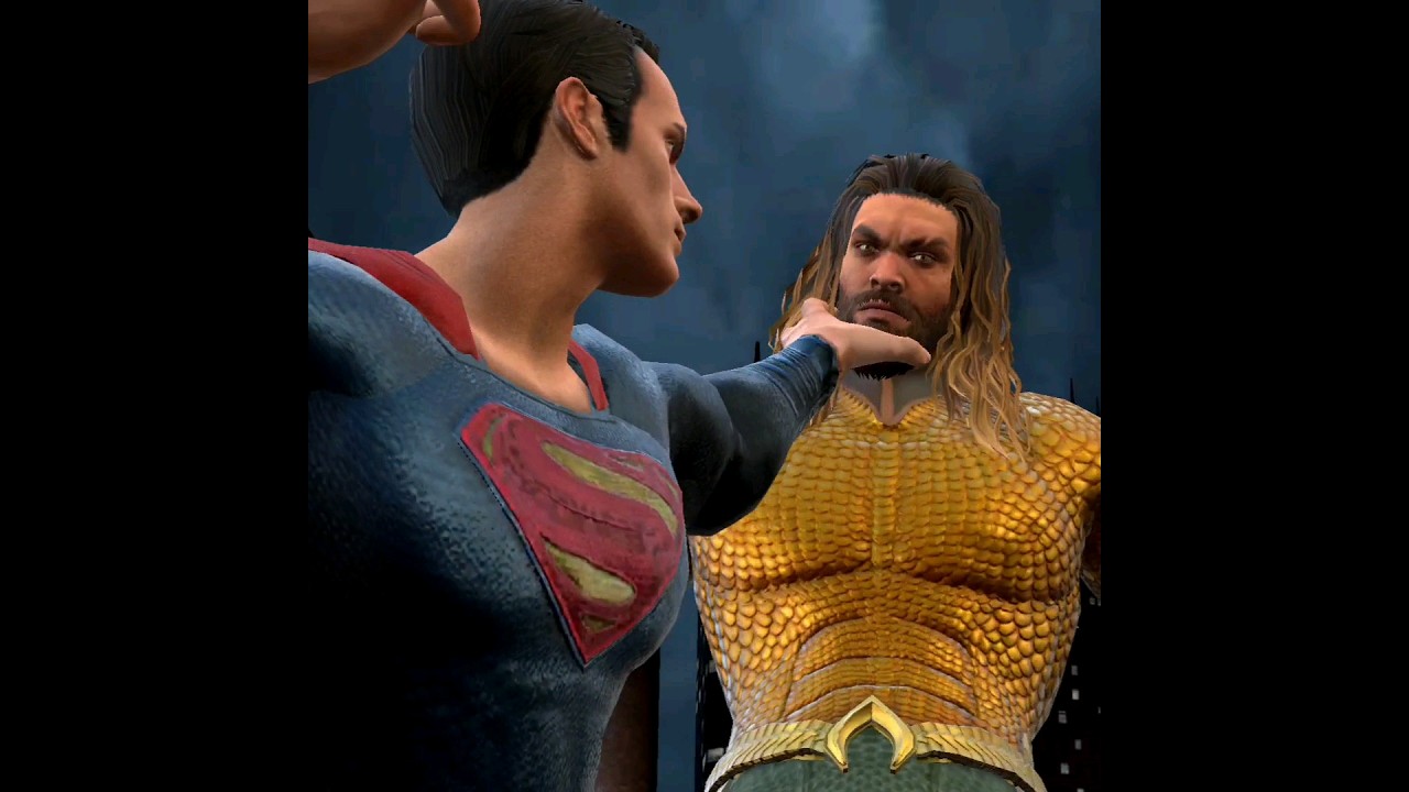 Injustice 2 Mobile - Aquaman vs Henry Cavill Superman