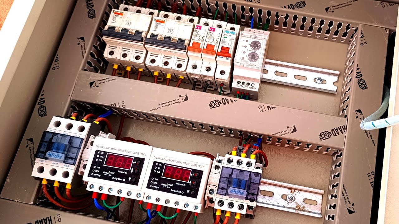 Industrial electrical panel wiring training(all details)