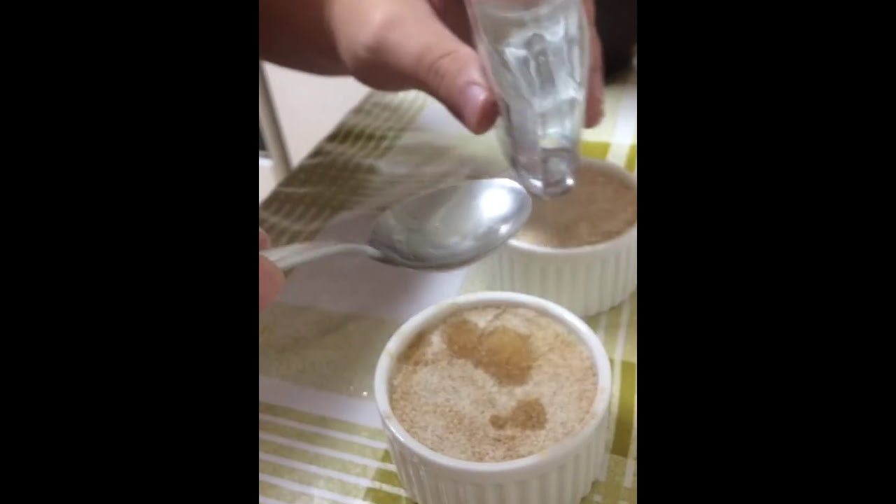 Creme Brulee: Melting sugar using 99% alcohol