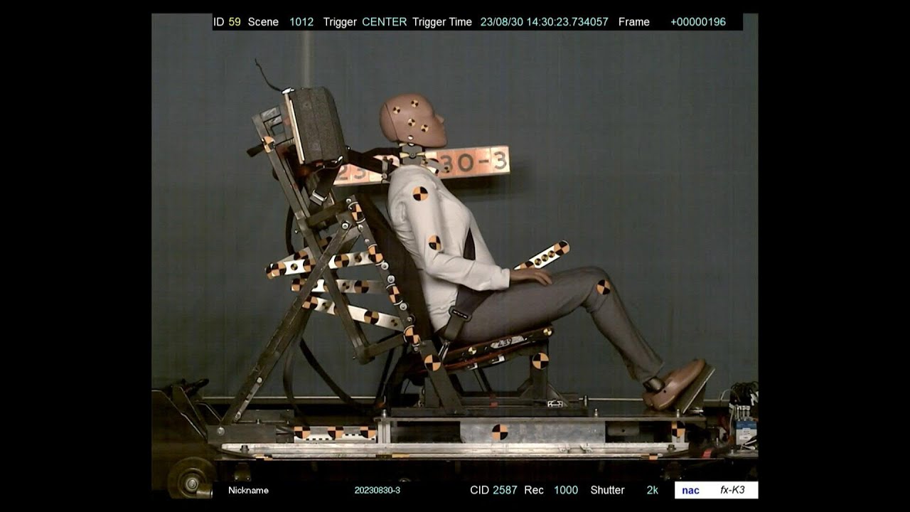 World-first 'female' crash test dummy made in Sweden | AFP