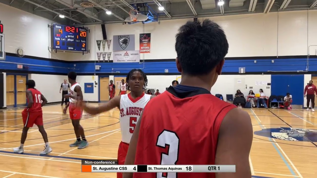 St. Augustine vs St. Thomas Aquinas - 2025 Trojan invitational 