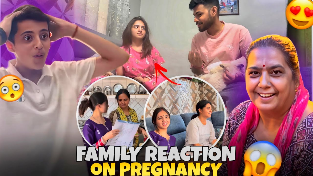 Family Reaction on Bhumi's Pregnancy 🥰| Mummy Ka Reaction 😂❤️!