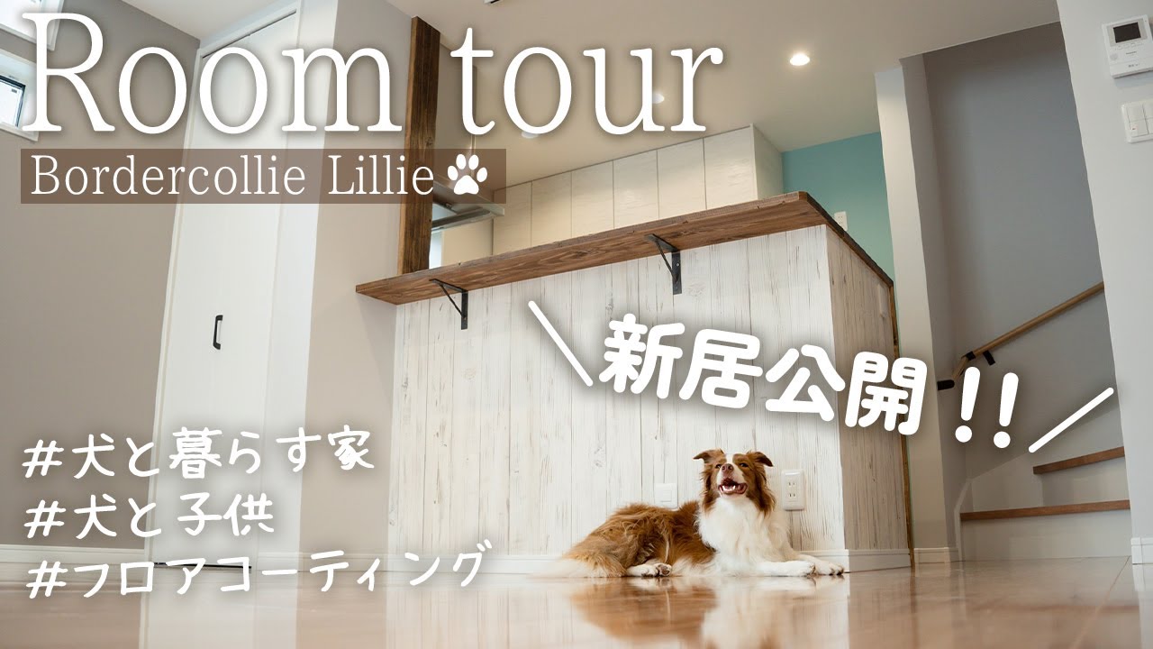 【新居ルームツアー】愛犬の事を沢山考えたマイホーム完成しました！｜犬と暮らす家づくり #12