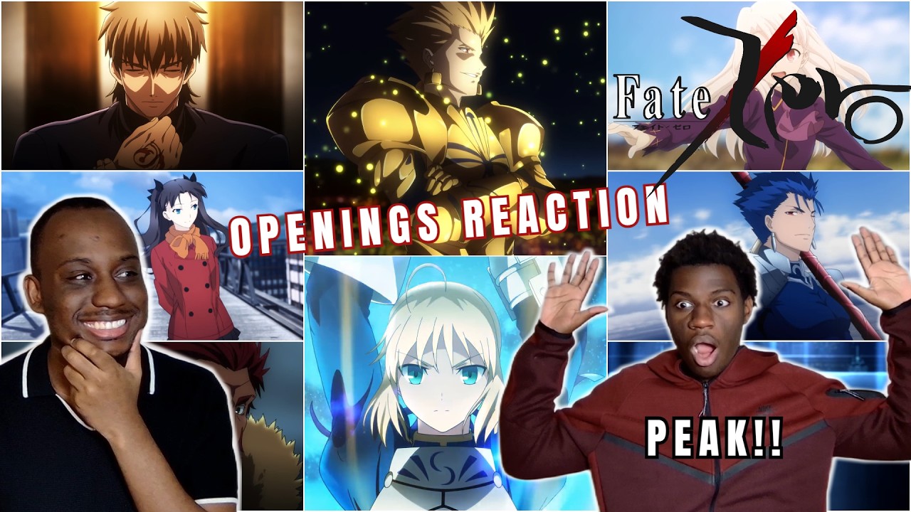 Anime VIRIGINS React to Fate Zero Openings for the FIRST TIME!