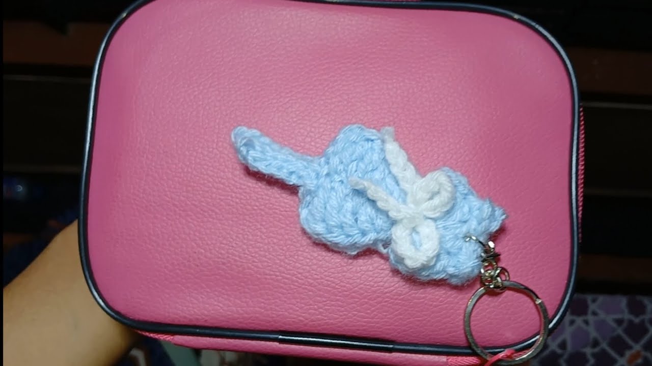 Crochet Cat keychain tutorial😸✨️