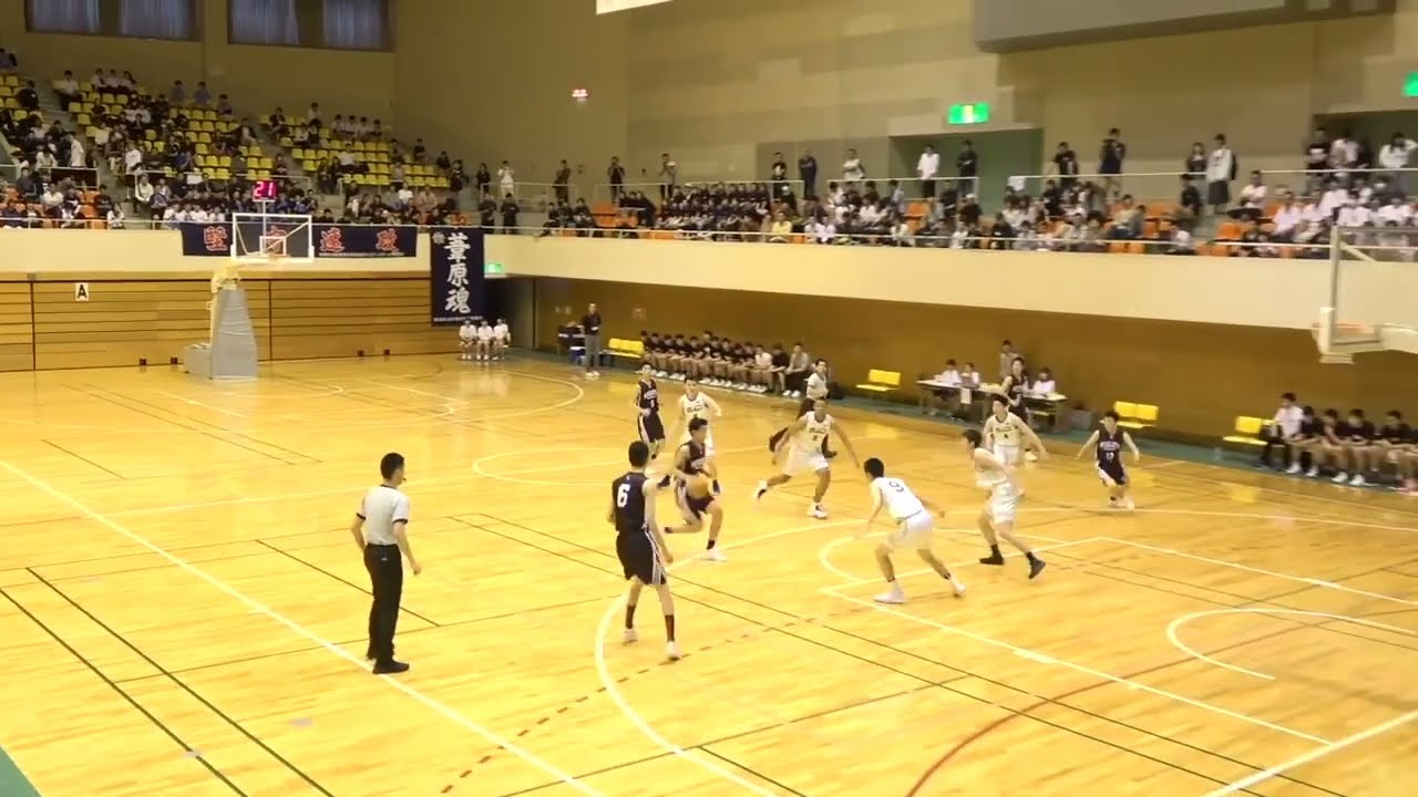 東海大諏訪 vs 新潟商業（１） 第58回北信越高等学校バスケットボール選手権大会 男子２回戦 2019/6/15