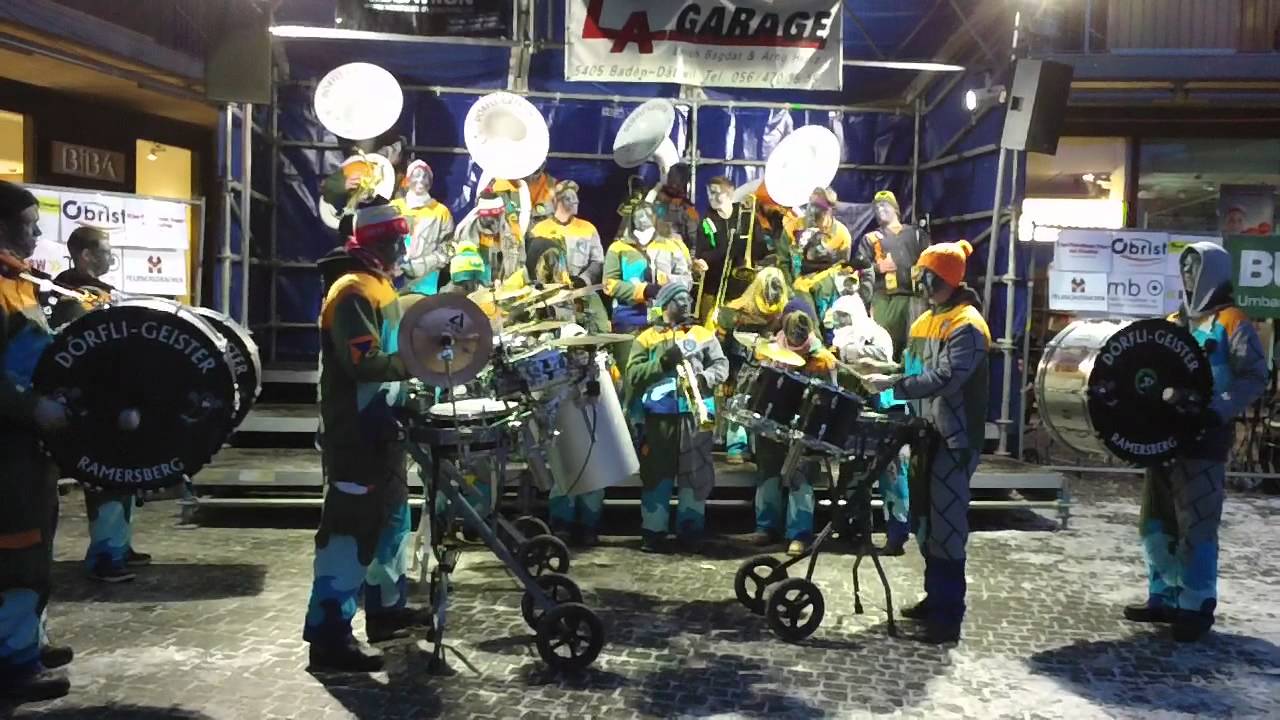 Dörfli-Geister, Ramersberg mit Rhythmus @ Gugge WarmUp 2012 in Wettingen