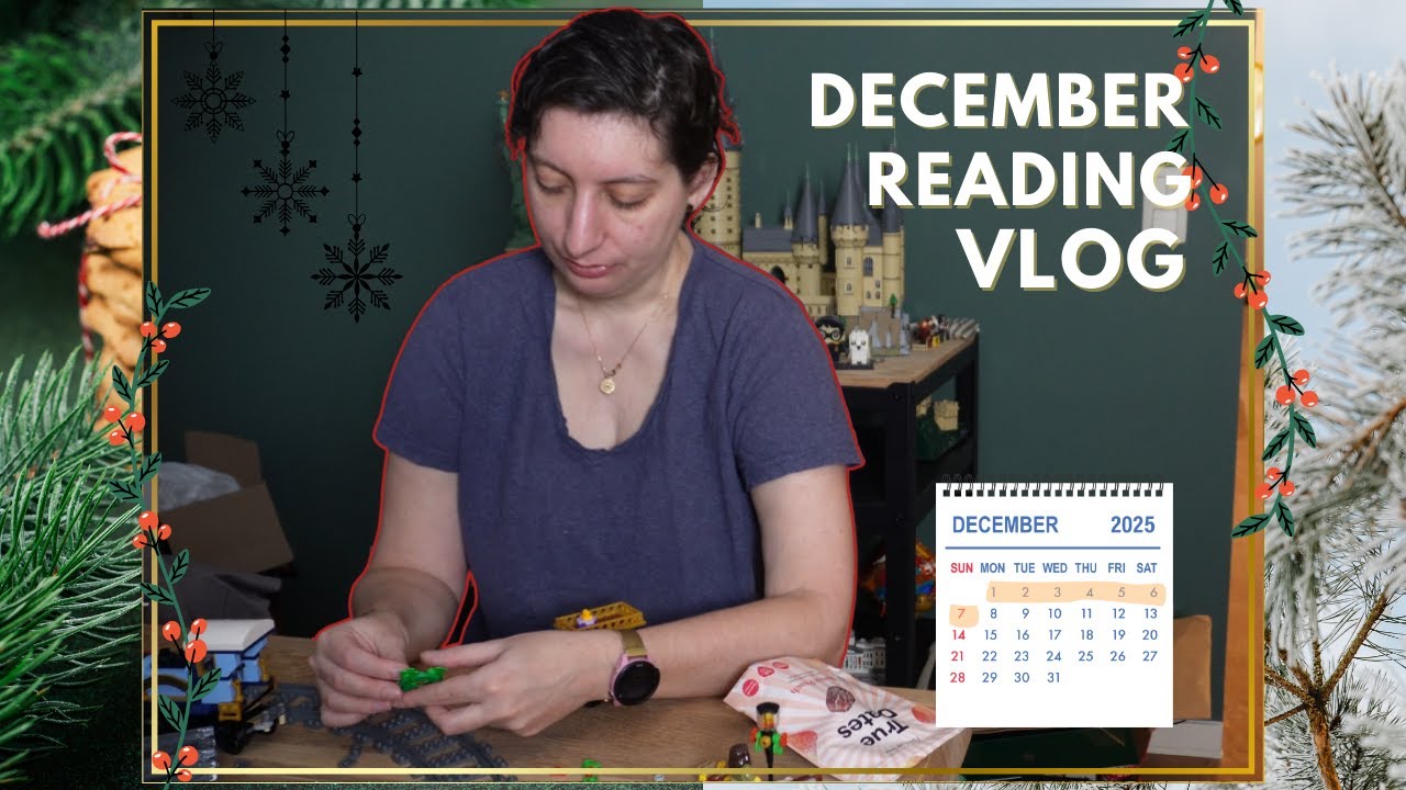 december reading vlog 1-7 - #gamenightathon