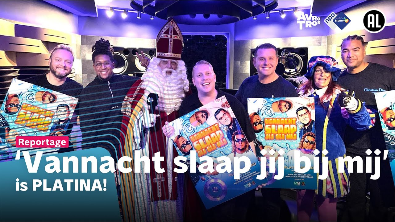 'Vannacht slaap jij bij mij' is PLATINA! // Sterren NL