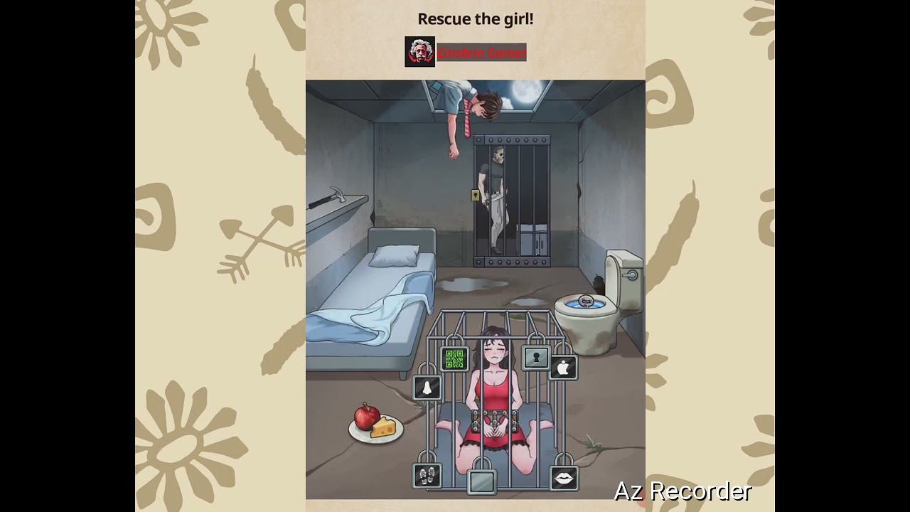 Nightmare Puzzles level 15 Rescue the girl Walkthrough Solution