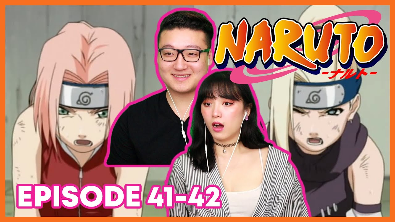 SAKURA VS INO  | Naruto Couples Reaction Episode 41 & 42
