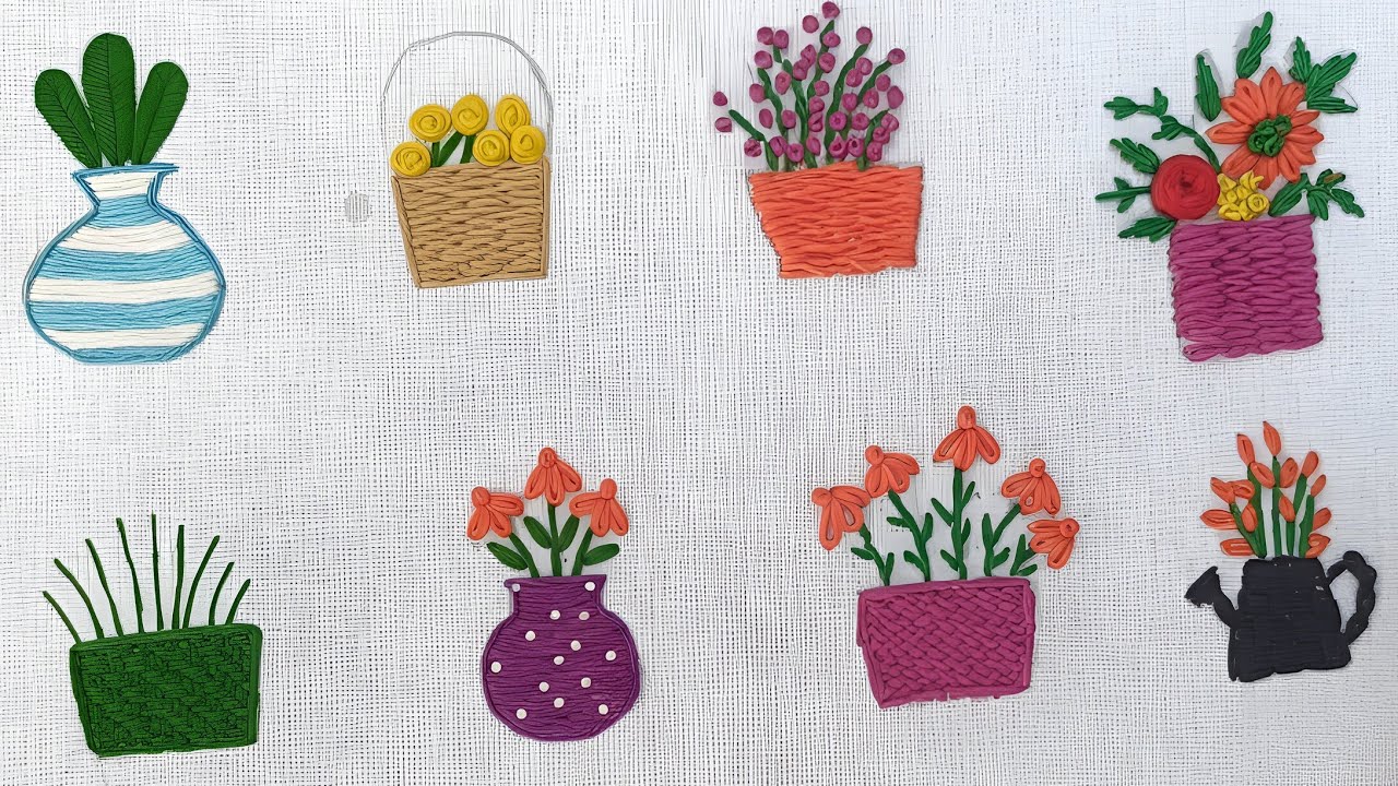 😍 Cute Mini Flower Embroidery 🌼 | Cute & Easy Hand Embroidery | Made By Sunita | 