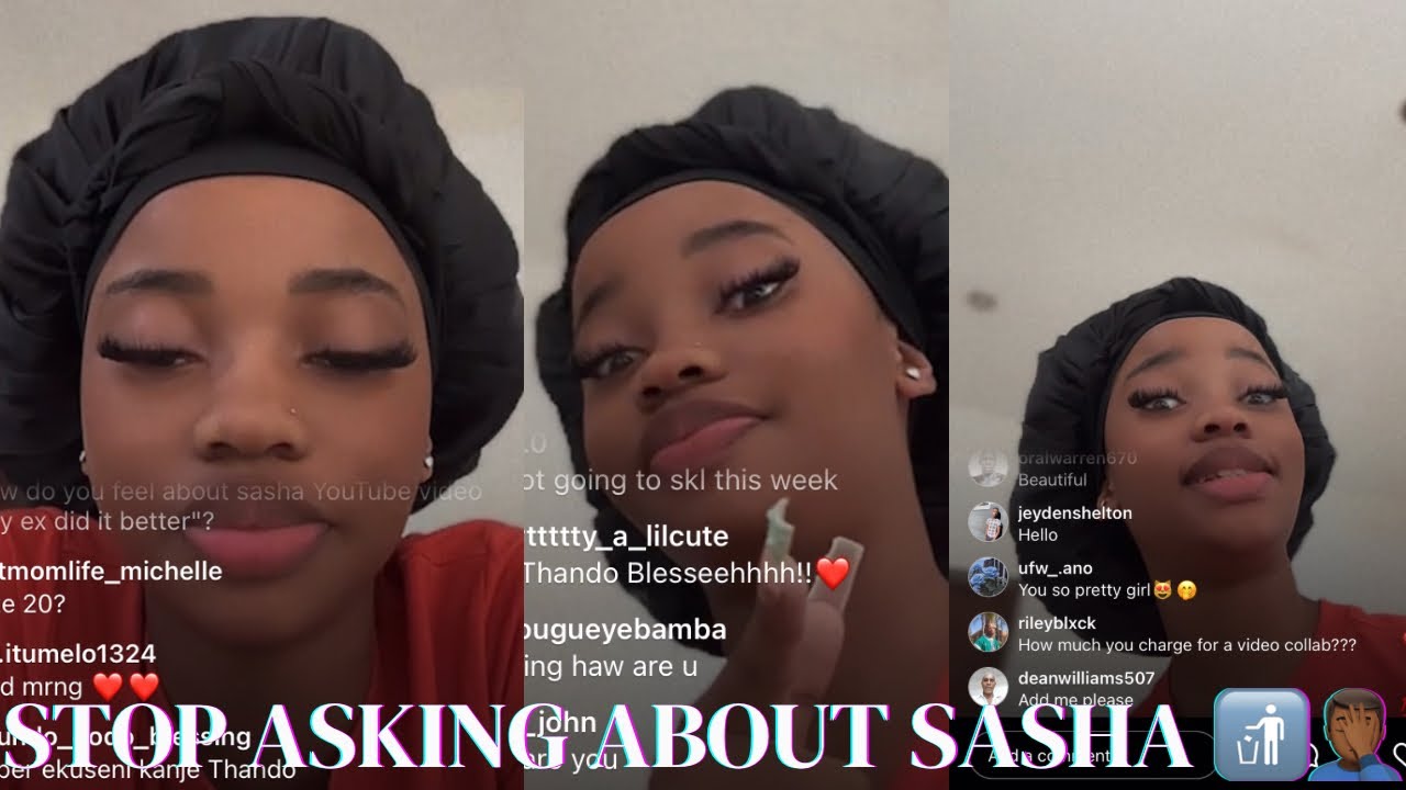 Thando trash talk her ex boyfriend Sasha 😳😭