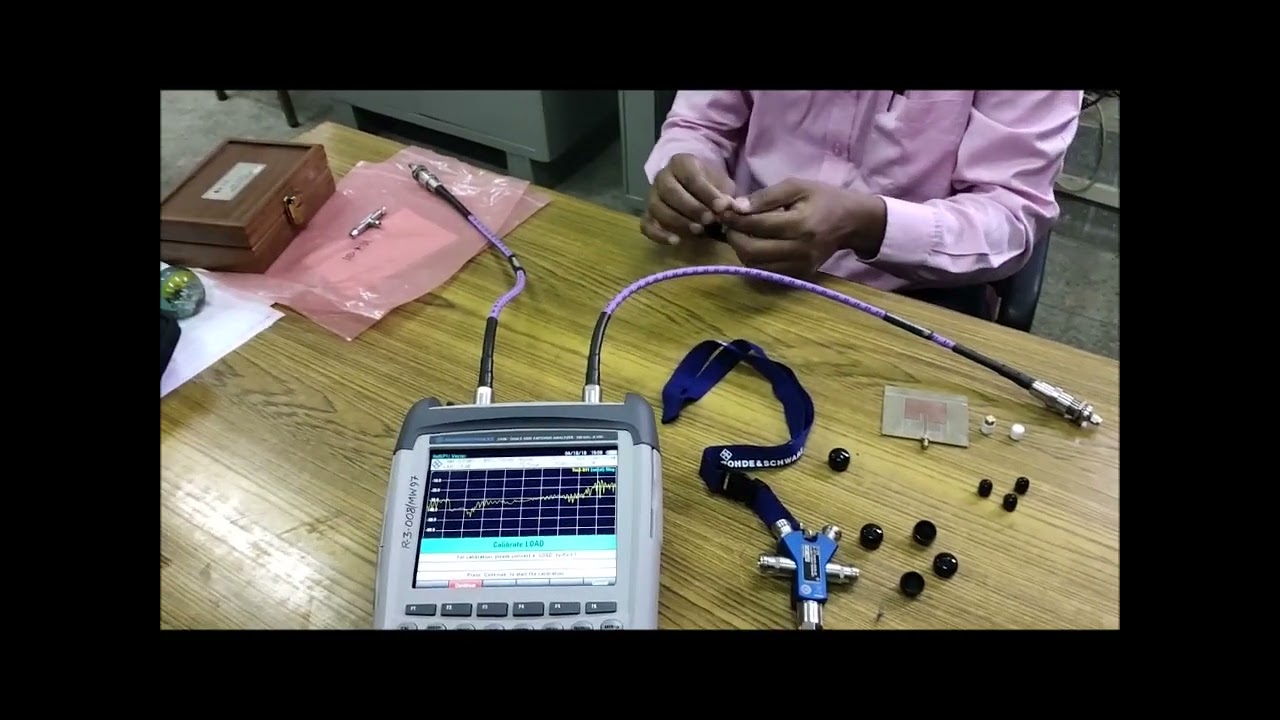 Demo measurements using R&S VNA ZVH8