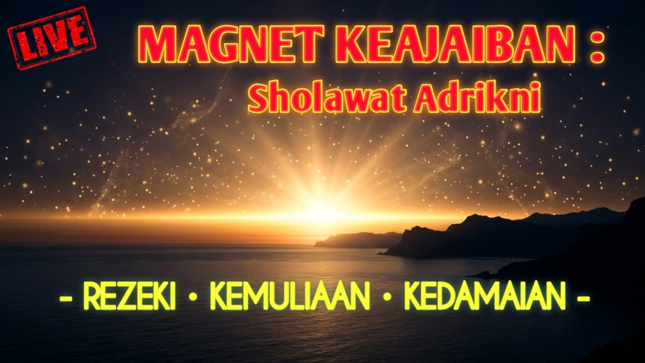Magnet Keajaiban LIVE | Sholawat Adzrikni Pembuka Rezeki, Kelimpahan & Ketenangan Jiwa